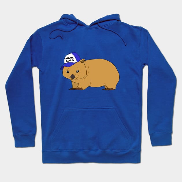 Wombat - meme lord Hoodie by WatershipBound